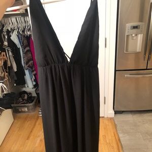 Black Maxi-Dress